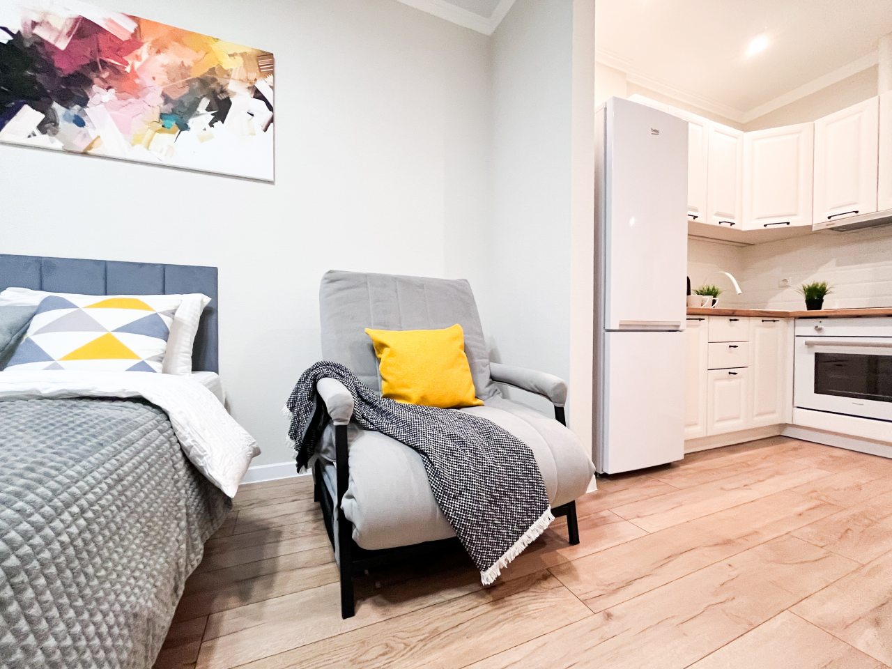 Апартаменты (Студия с террасой), Квартира с парковкой