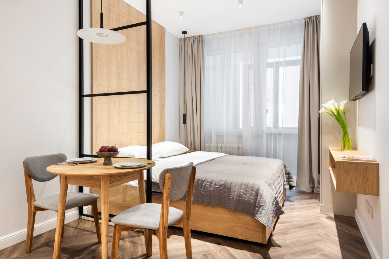 Студио (Бизнес с лоджией), Дизайнерские апартаменты у м. Динамо