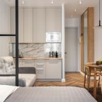 Полулюкс (Семейный с диваном), Дизайнерские апартаменты у м. Динамо