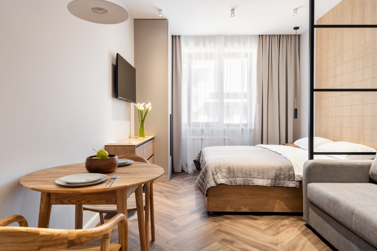 Полулюкс (Семейный с диваном), Дизайнерские апартаменты у м. Динамо