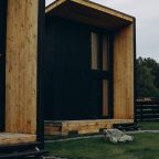 Бунгало (Дом с камином и ванной на террасе), Апарт-отель Альпака