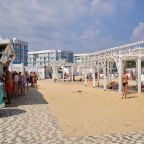 Песчаный пляж, Апарт-отель Античная Лагуна