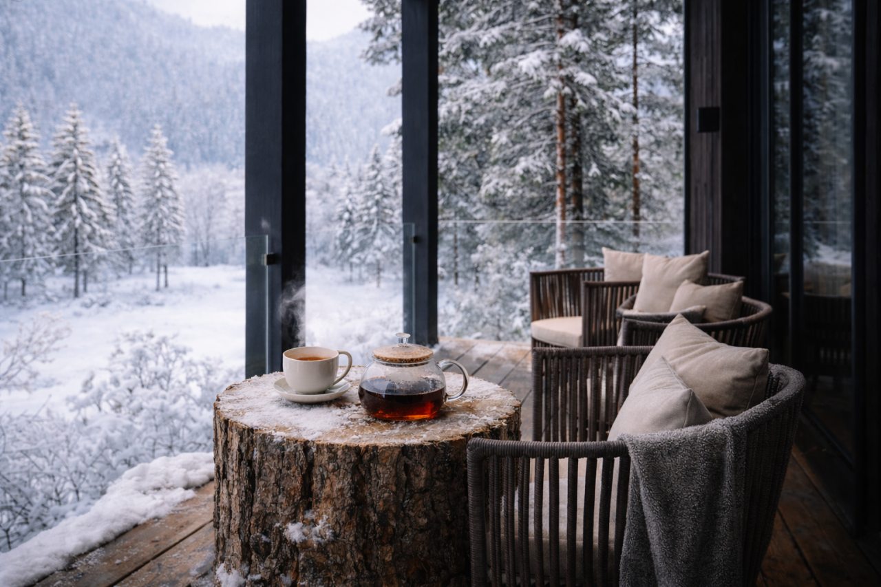 Вилла (С панорамными окнами), База отдыха PINEWOOD resort & SPA