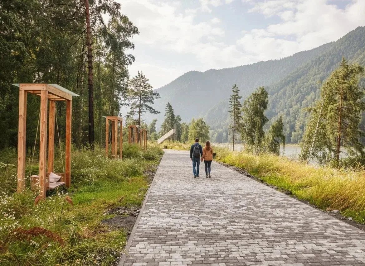 Вилла (С панорамными окнами), База отдыха SLUMO Altai