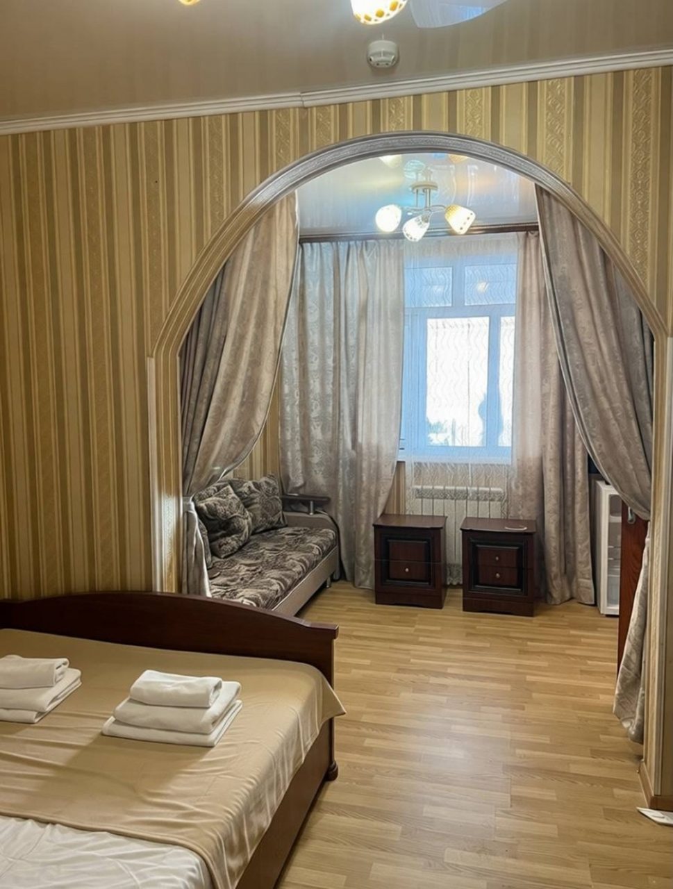 Трехместный (Стандартный номер), Гостиница Три пальмы