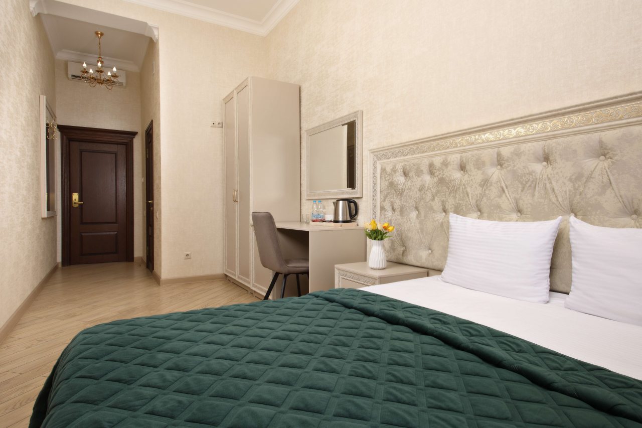 Двухместный (СТАНДАРТ (ОДНА БОЛЬШАЯ КРОВАТЬ)), Гостиница Hotel&Dallas