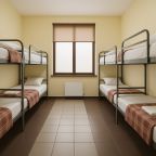 Восьмиместный (Мужской улучшенный номер верхние места), Хостел Комфорт