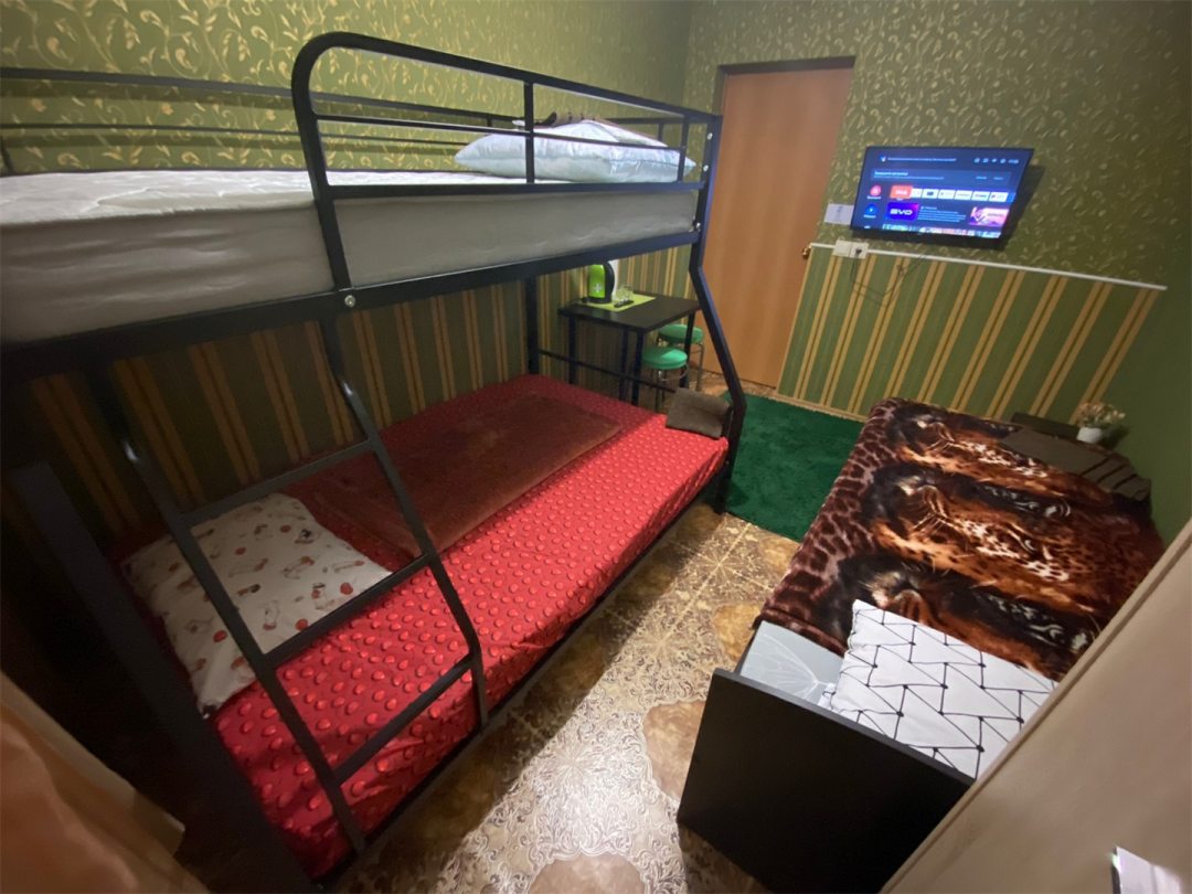 Трёхместный и более (Место в 3-местном номере для женщин) гостиницы Хант на Кирова, Ханты-Мансийск