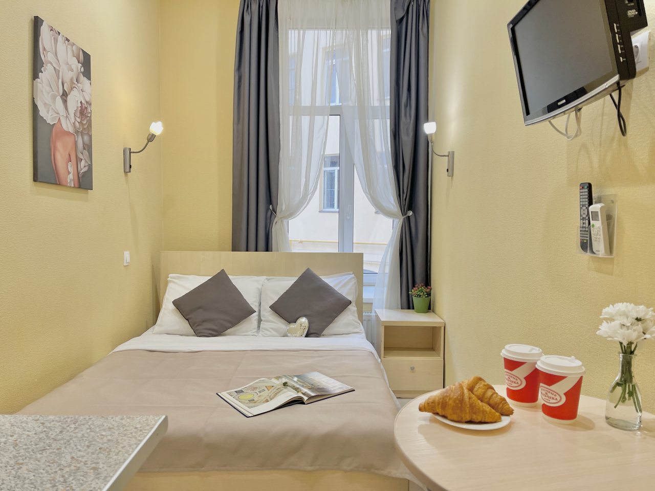 Двухместный (Студия с двуспальной кроватью), Апартаменты Аничков Бридж SyncotelHome