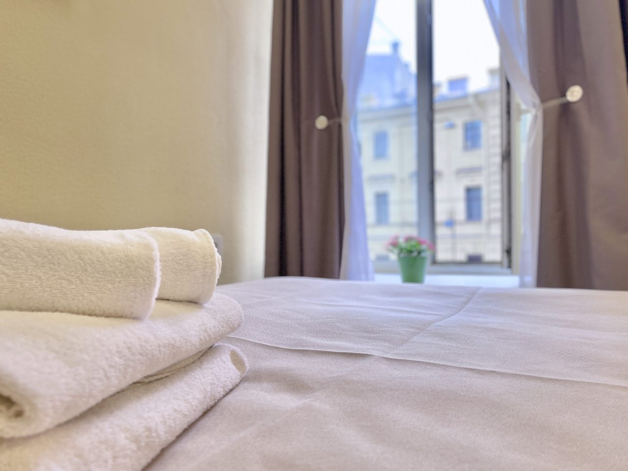 Двухместный (Улучшенная студия с двуспальной кроватью), Апартаменты Аничков Бридж SyncotelHome