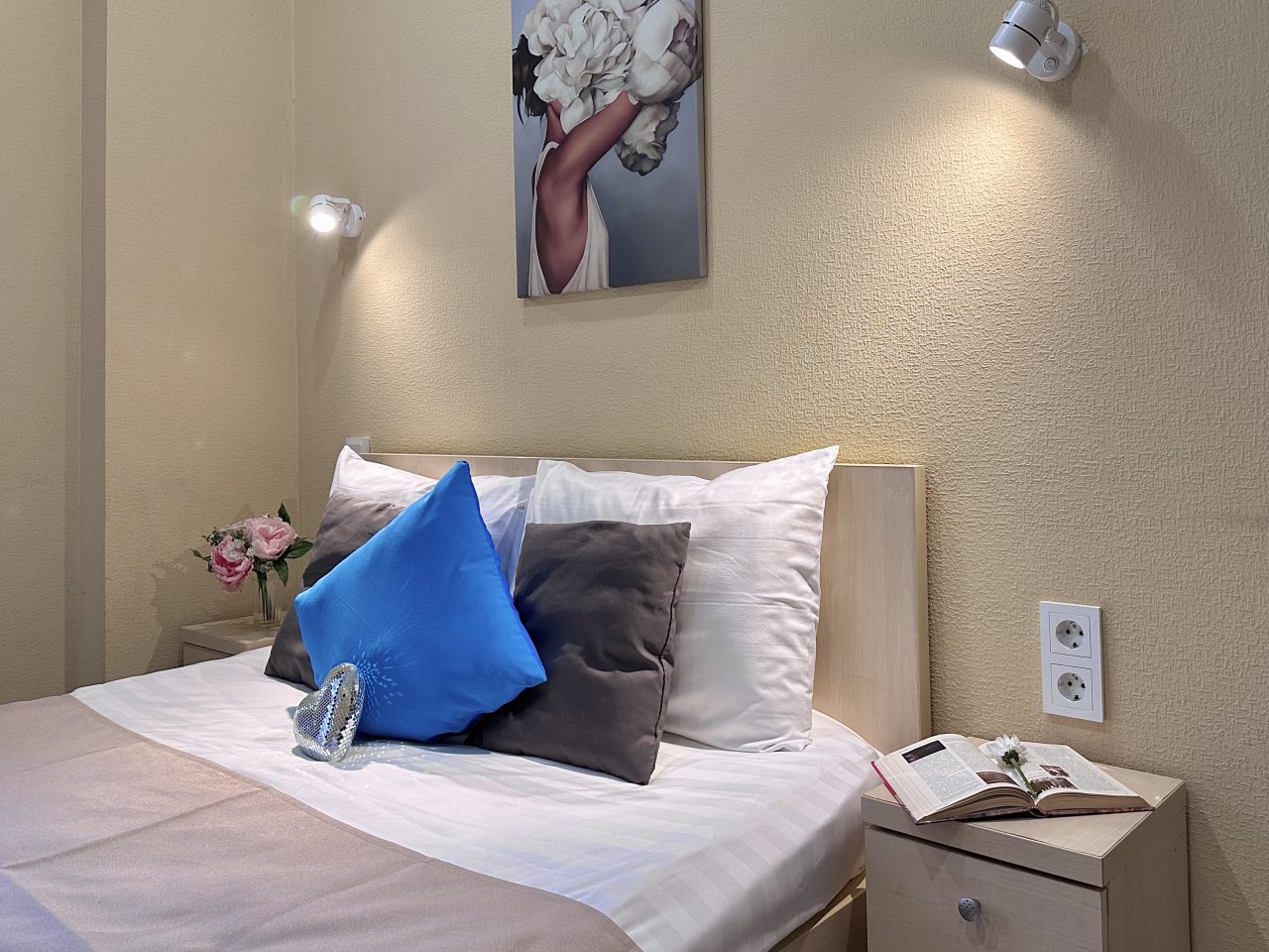 Двухместный (Улучшенная студия с двуспальной кроватью), Апартаменты Аничков Бридж SyncotelHome