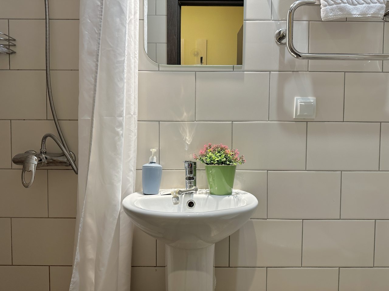 Двухместный (Улучшенная студия с двуспальной кроватью), Апартаменты Аничков Бридж SyncotelHome