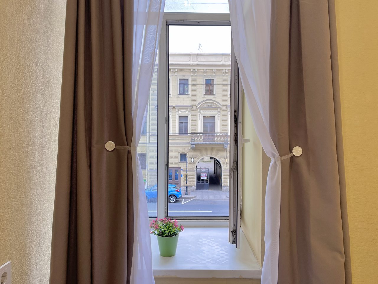 Двухместный (Улучшенная студия с двуспальной кроватью), Апартаменты Аничков Бридж SyncotelHome