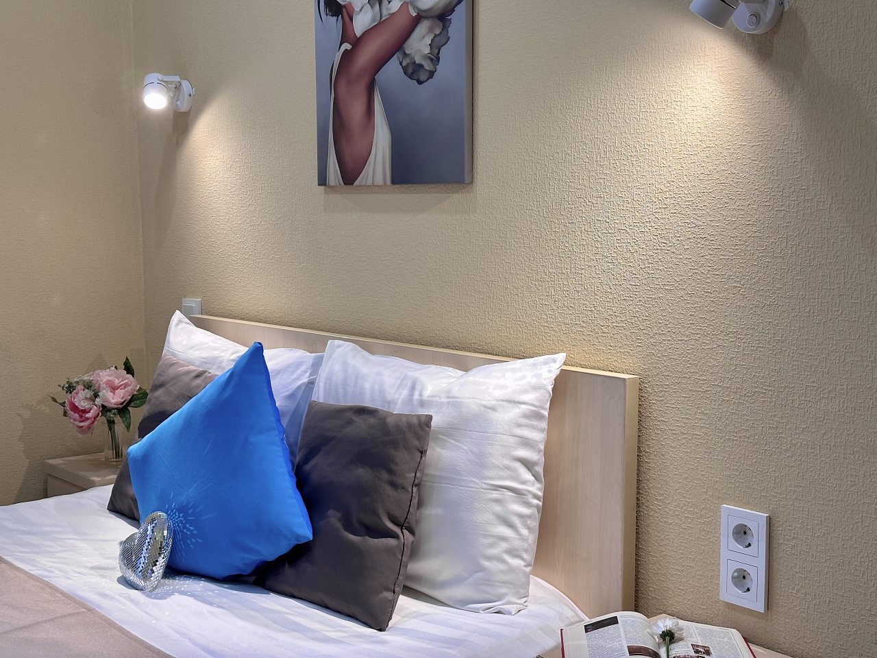 Двухместный (Улучшенная студия с двуспальной кроватью), Апартаменты Аничков Бридж SyncotelHome