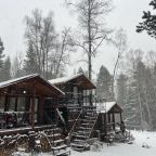 Вид на горы, База отдыха Архызская сказка