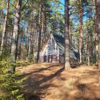Семейный коттедж с террасой и панорамным окном