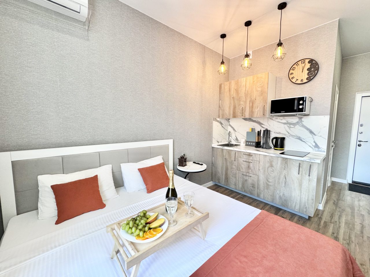 Двухместный (Комфорт Двуспальная Кровать), Апарт-отель Metro Apartments