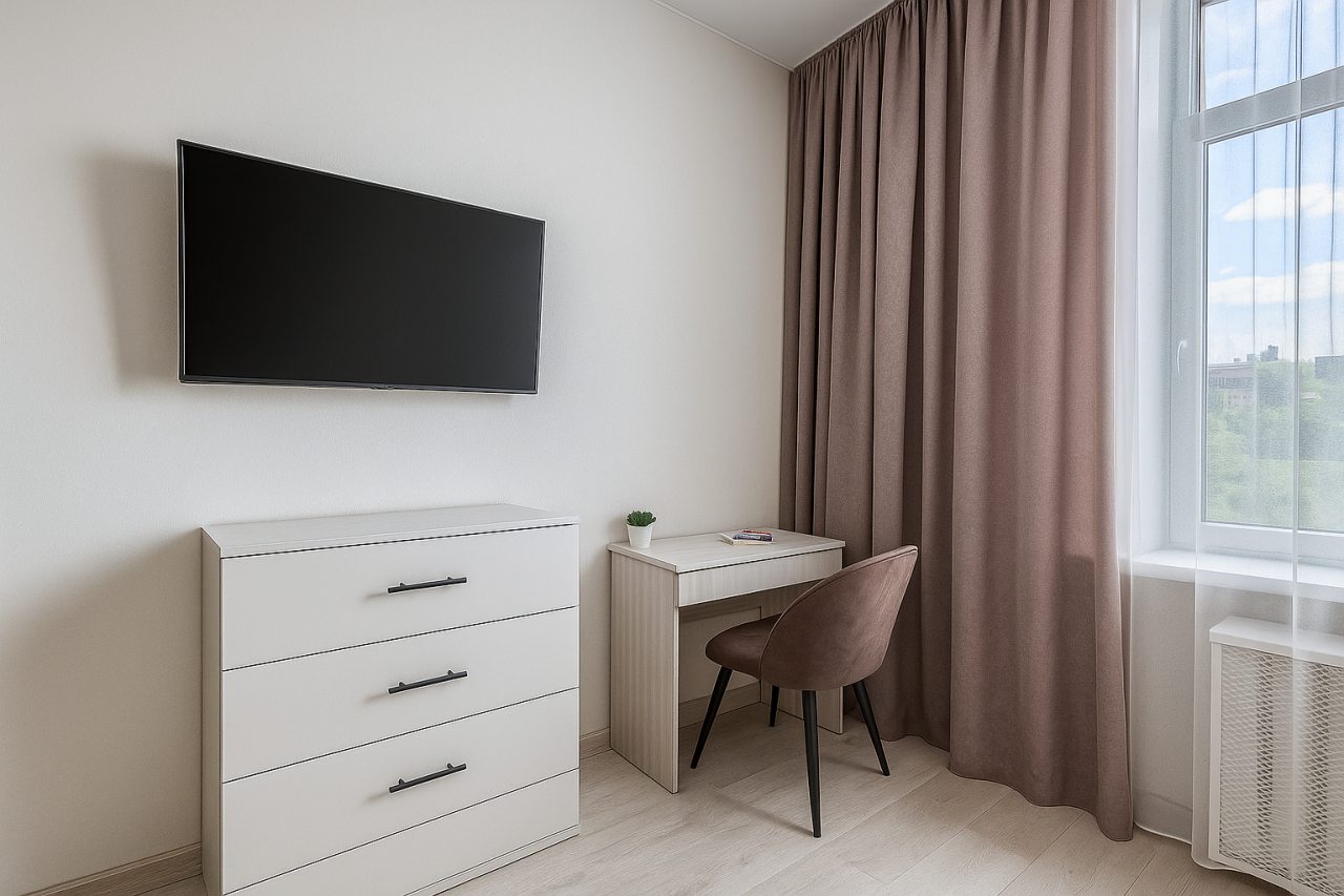 Двухместный (Комфорт Полуторный Диван), Апарт-отель Metro Rooms