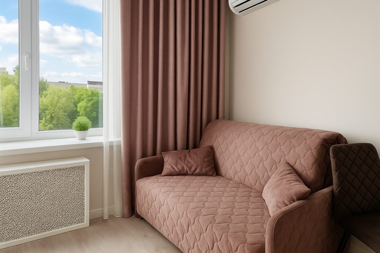 Двухместный (Комфорт Полуторный Диван), Апарт-отель Metro Rooms