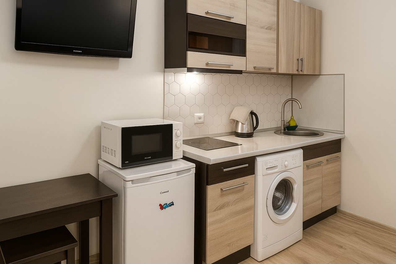 Двухместный (Комфорт с Ванной), Апарт-отель Metro Rooms