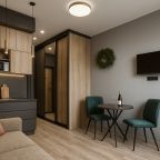 Двухместный (Комфорт Полуторный Диван Мини), Апарт-отель Metro Rooms