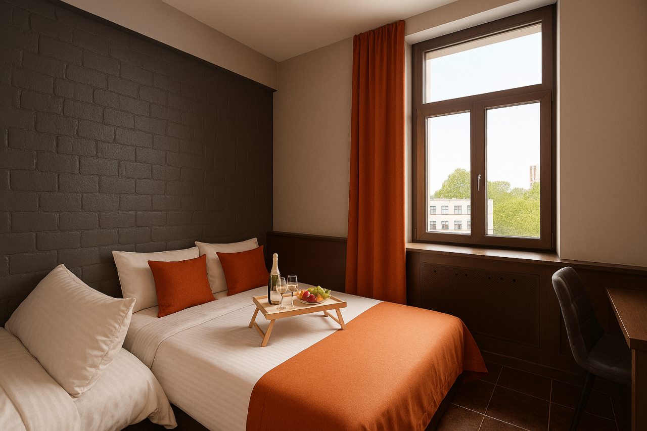 Трёхместный и более (Комфорт для Пятерых), Апарт-отель Metro Rooms