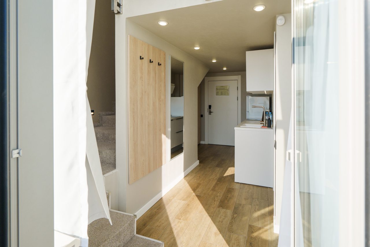 Студио (Студия с террасой), Апарт-отель Берег моря