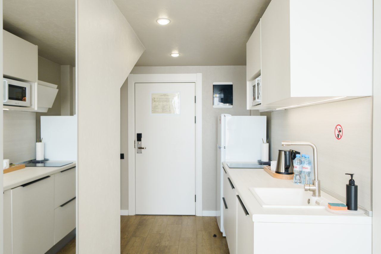 Студио (Студия с террасой), Апарт-отель Берег моря