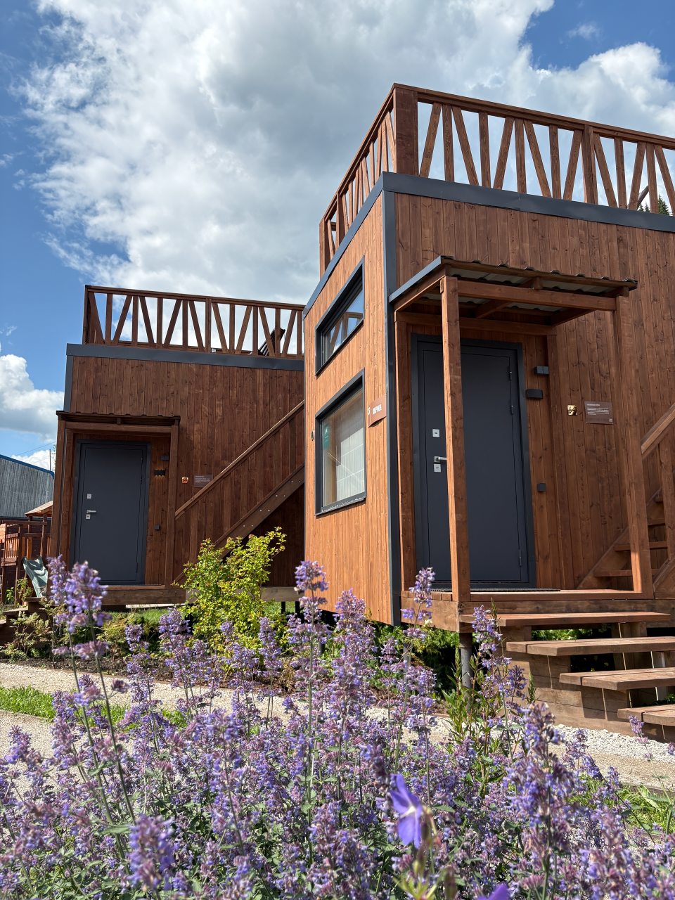 Дом (Эко-дом комфорт с террасой на крыше), База отдыха Территория