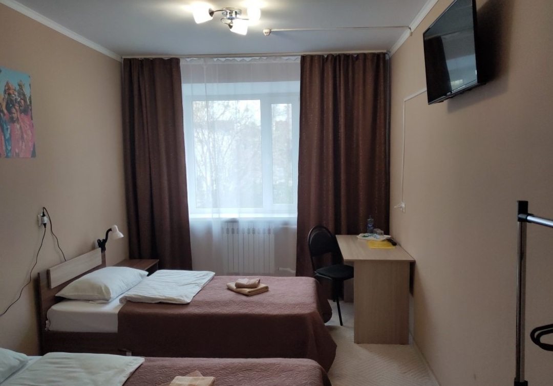 Двухместный (Двухместный номер стандарт с раздельными кроватями) мини-отеля Островок, Калининград