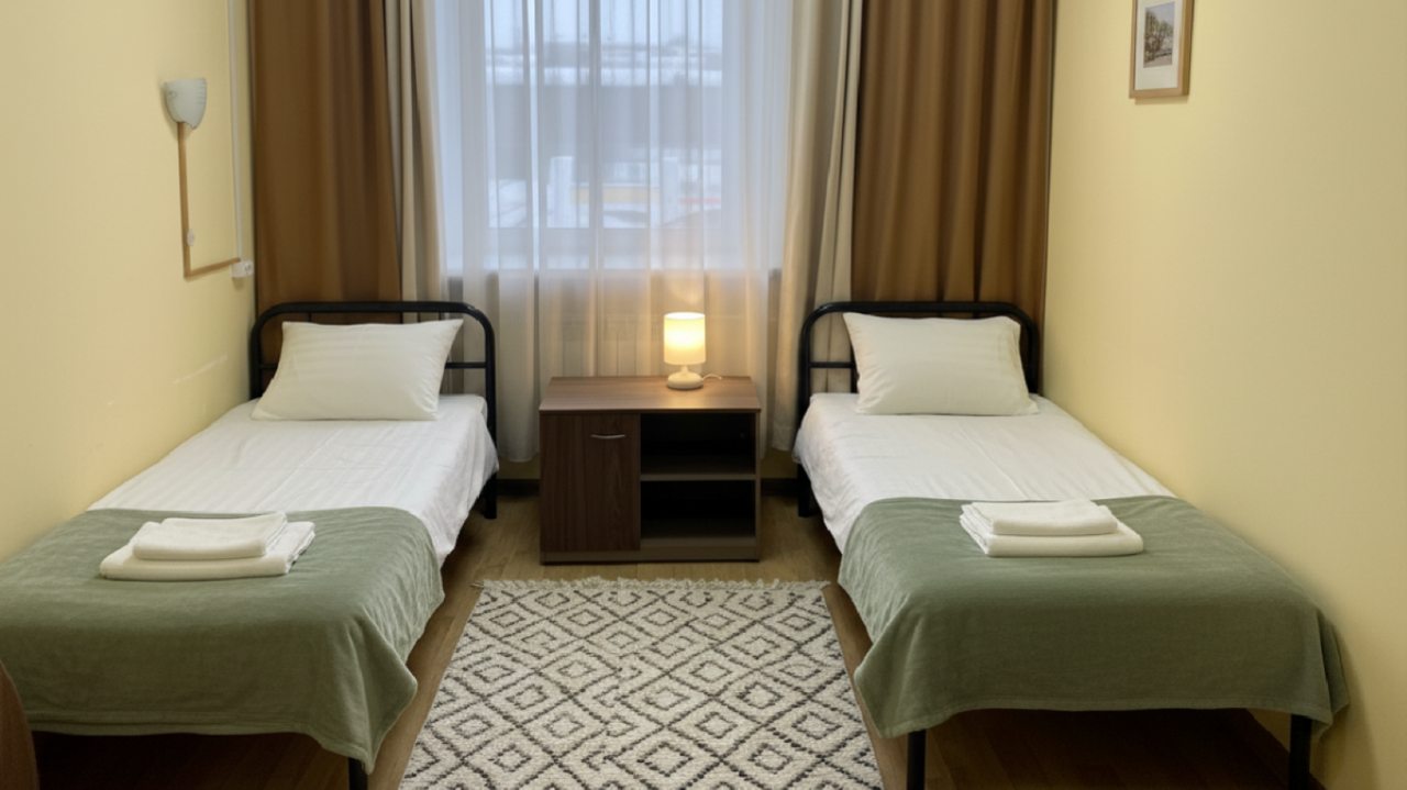 Трёхместный и более (Кровать в Стандарте 4-ом женском), Отель SMART HOTEL Улан-Удэ
