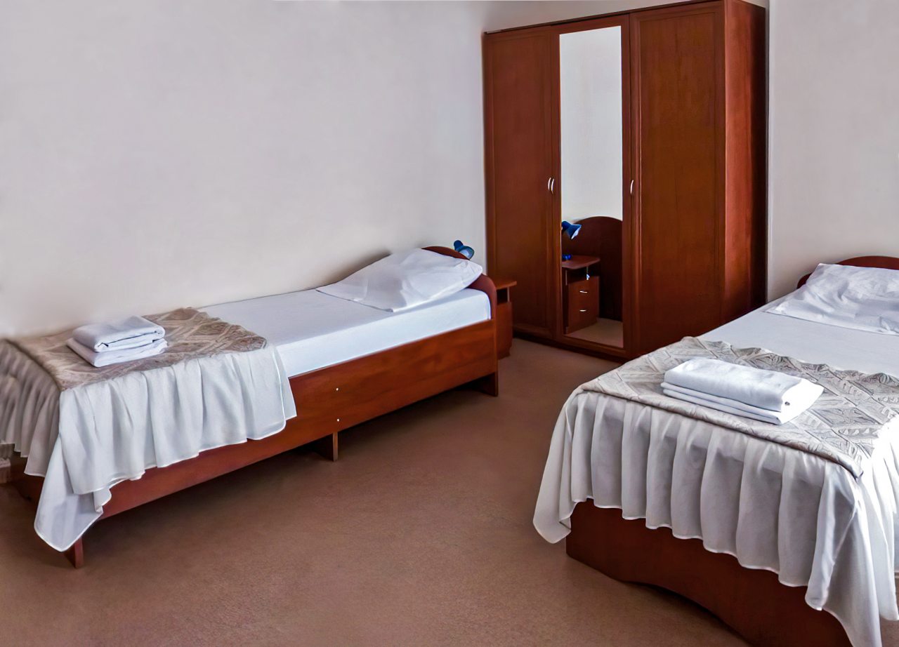 Трехместный (Койко-место в общем 3-местном стандарте) отеля SMART HOTEL KDO БАРАБИНСК