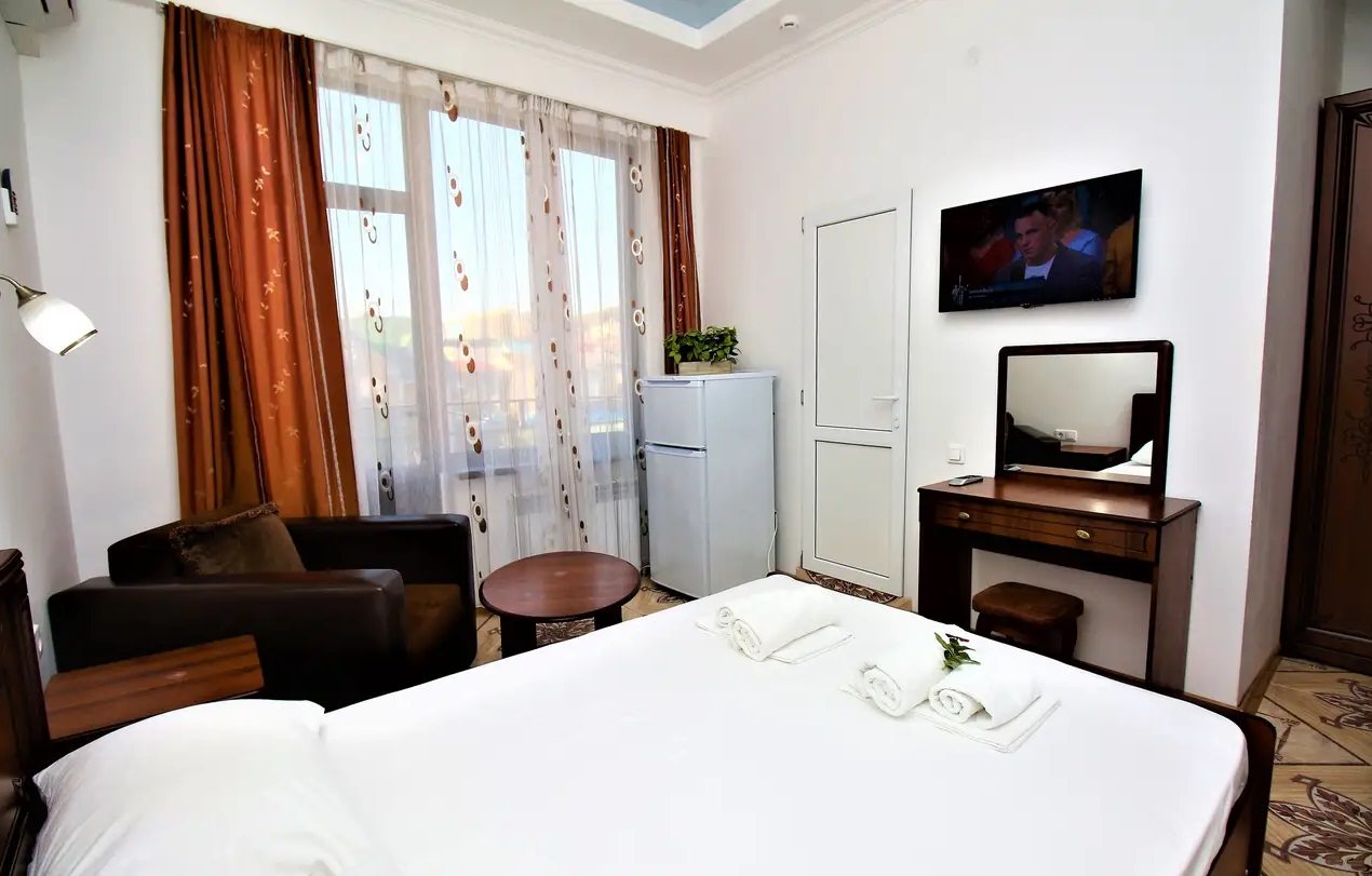 Двухместный (Двухместный с балконом), Гостевой дом Магнолия