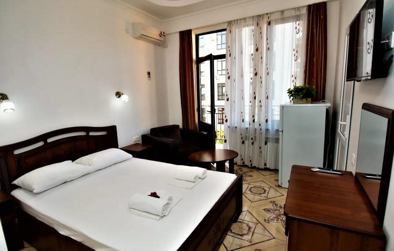 Двухместный (Двухместный с балконом), Гостевой дом Магнолия