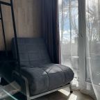 Двухместный (Номер-студия с двуспальной кроватью. Дизайн СЛОНОВАЯ КОСТЬ. Вид на парк), Апартаменты Каланча