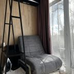Двухместный (Номер-студия с двуспальной кроватью. Дизайн СЛОНОВАЯ КОСТЬ. Вид на парк), Апартаменты Каланча
