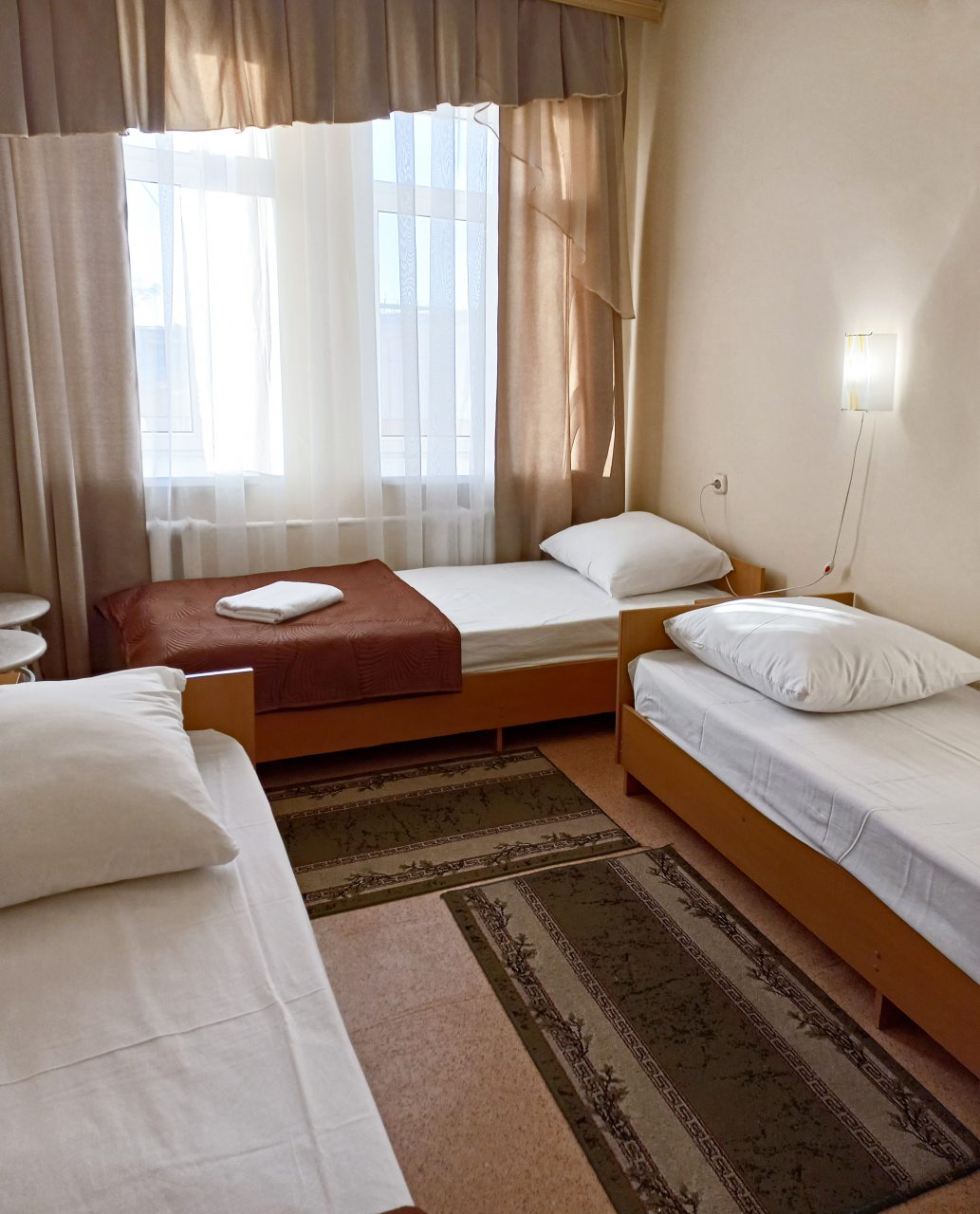 Трехместный (Кровать в 3-местном номере эконом) отеля SMART HOTEL KDO БИРОБИДЖАН