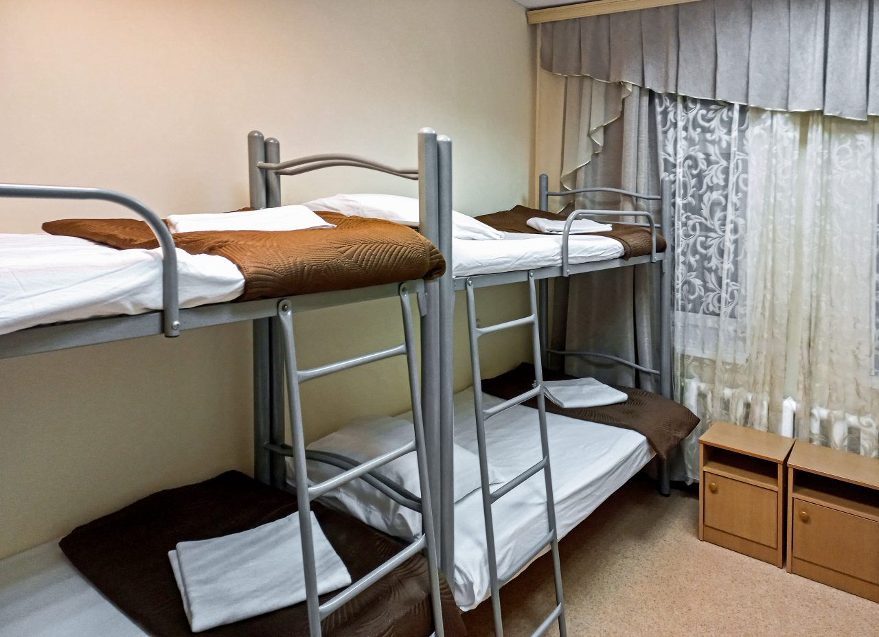 Шестиместный (Кровать в  6-местном номере) отеля SMART HOTEL KDO БИРОБИДЖАН