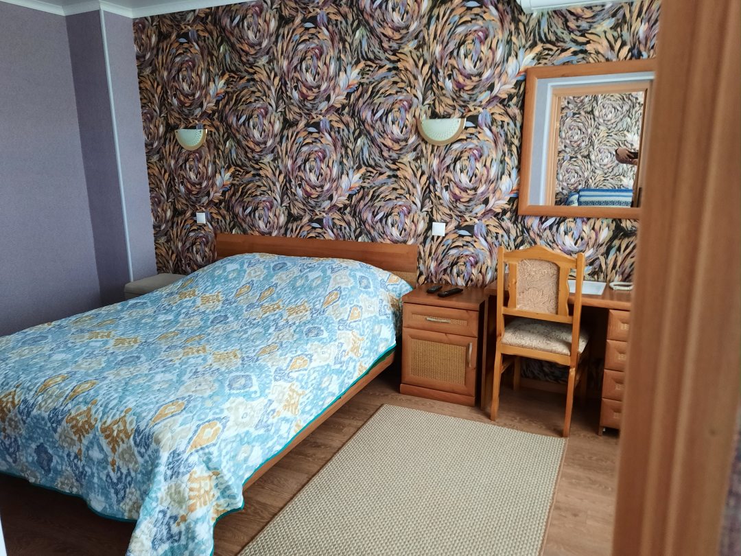 Одноместный (Люкс с двуспальной кроватью) гостиницы Аэропорт, Калачёво