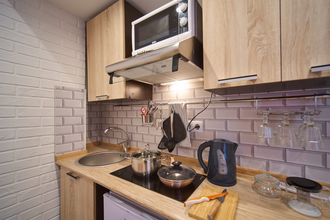 Апартаменты (Стандарт для 3 гостей), Апартаменты Demiflat