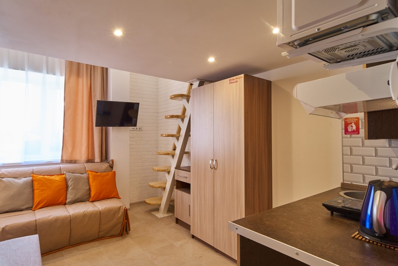 Апартаменты (Стандарт для 3 гостей), Апартаменты Demiflat