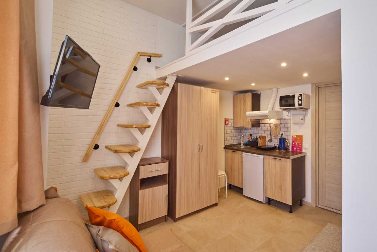 Апартаменты (Стандарт для 3 гостей), Апартаменты Demiflat