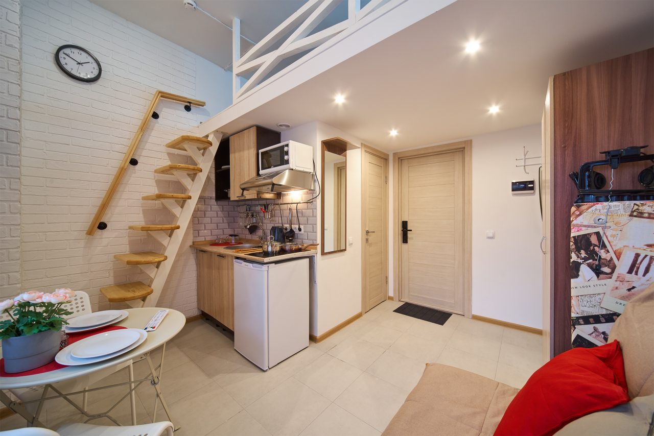 Апартаменты (Стандарт для 3 гостей), Апартаменты Demiflat