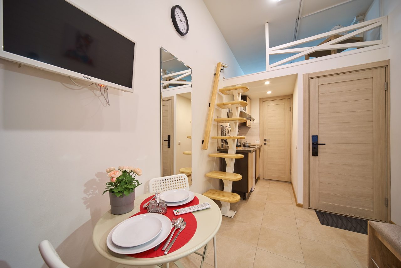 Апартаменты (Стандарт для 3 гостей), Апартаменты Demiflat