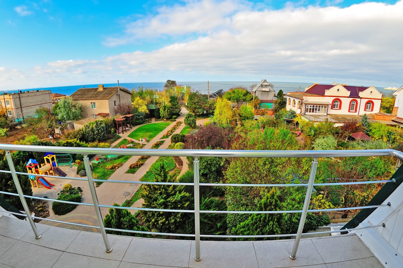 Двухместный (Комфорт однокомнатный с видом на море), Гостевой дом Райская Гавань