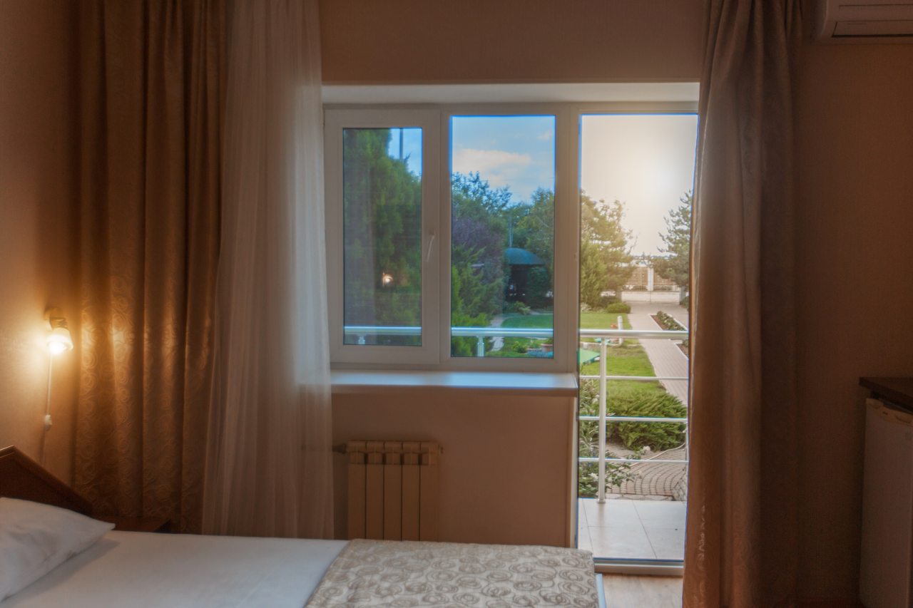 Двухместный (Комфорт однокомнатный с видом на море), Гостевой дом Райская Гавань