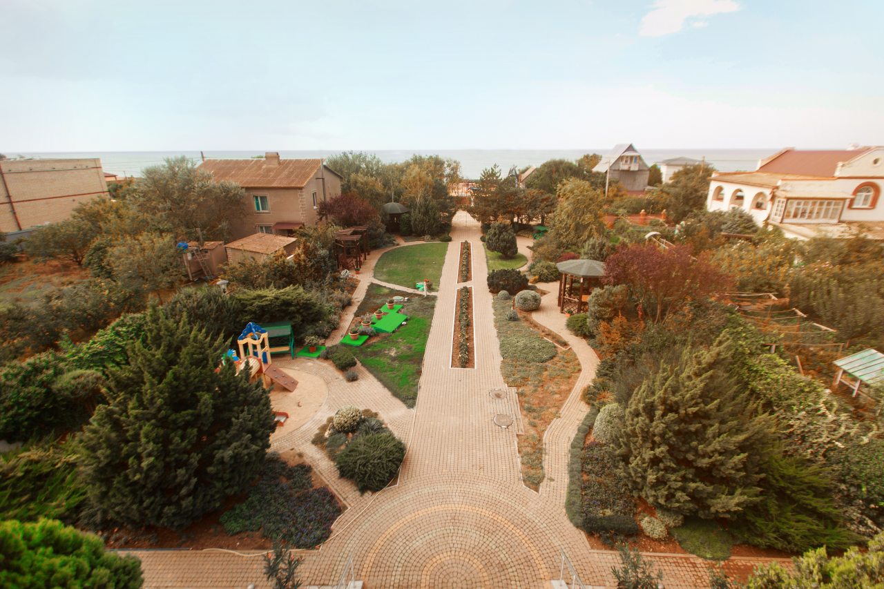 Двухместный (Комфорт однокомнатный с видом на море), Гостевой дом Райская Гавань