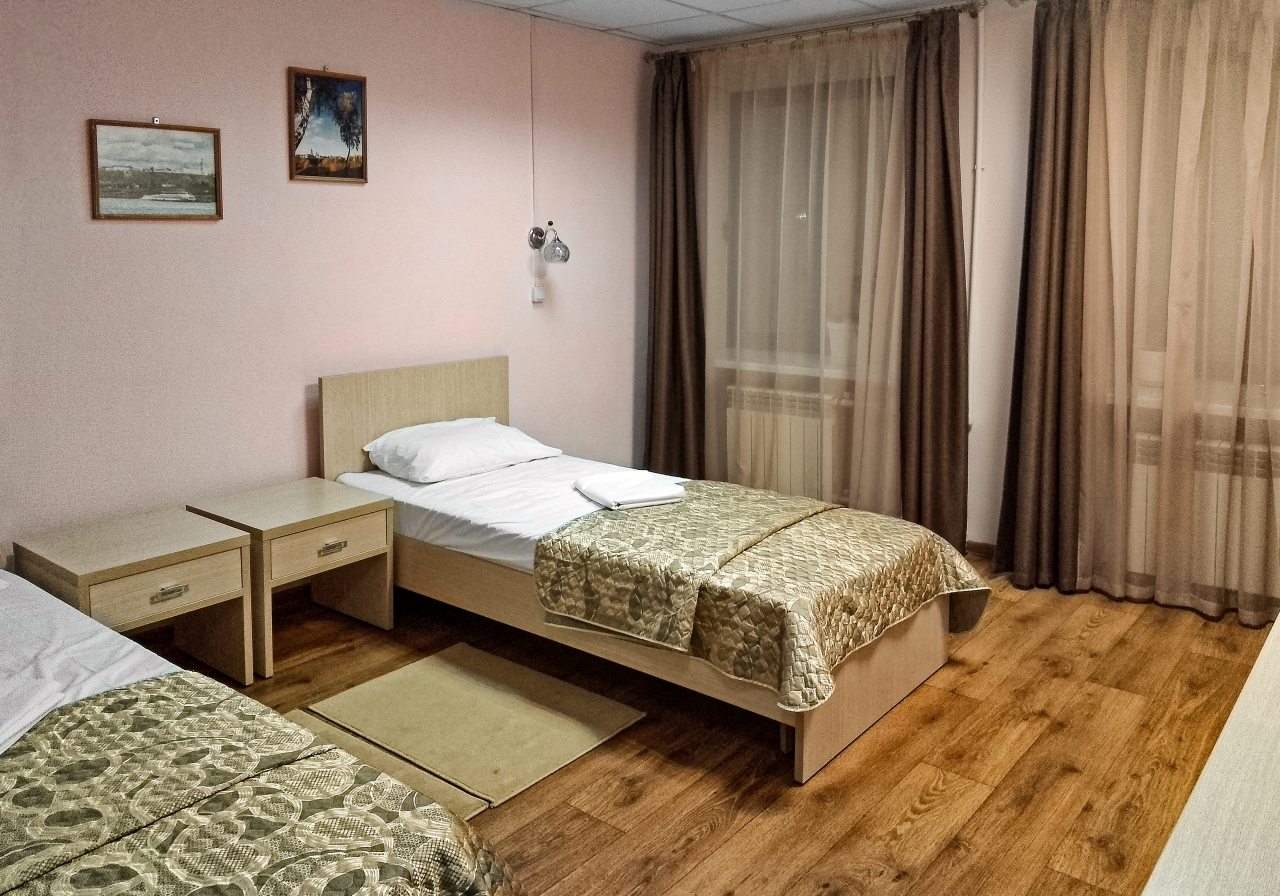 Двухместный (Койко-место в общем 2-местном экономе) отеля SMART HOTEL KDO ТОБОЛЬСК