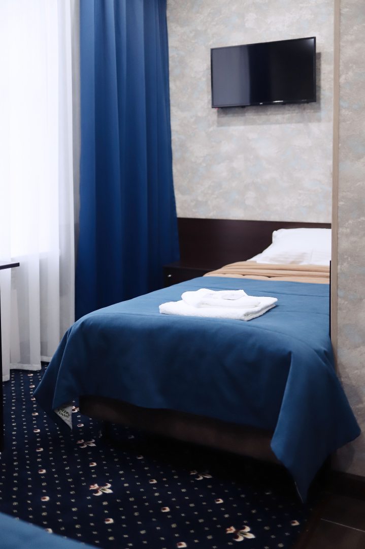 Двухместный (Стандартный двухместный номер с 2 односпальными кроватями д 200 * ш 90 см) гостевого дома Янушка, Белово