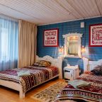 Двухместный (Улучшенный с 2 полутороспальными кроватями), Гостиница Валенок